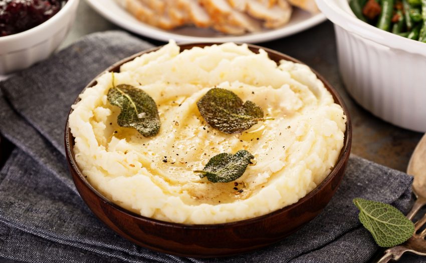Krémes, tejszínes krumplipüré szerecsendióval