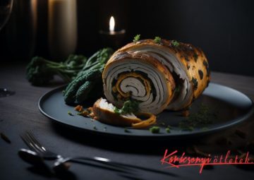 Karácsonyi göngyölt csirkemell