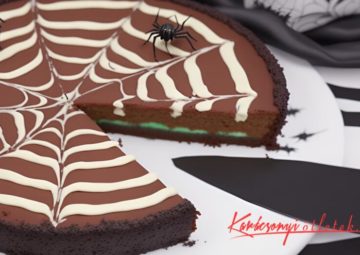Ijesztő Pókháló Pite: egy sütés nélküli, mentás csokoládétorta recept
